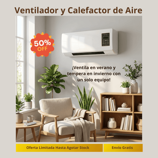 Ventilador y Calefactor de Aire